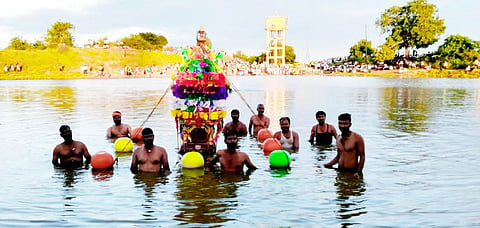JALA RATHOTSAVA IN SAVANUR