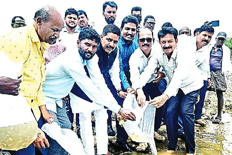 Jagaluru, Sangenahalli, Fisheries Policy,
