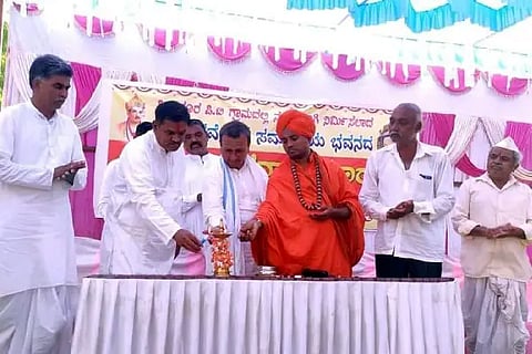 Former MLA A.S. Patila Nadahalli, Community Bhawan Lokarpane, Muddebihala, New Parliament House,