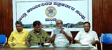 Press Conference on Art Exhibition