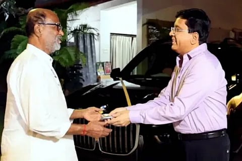 Rajinikanth gets BMW car from Jailer producer along with share of profits