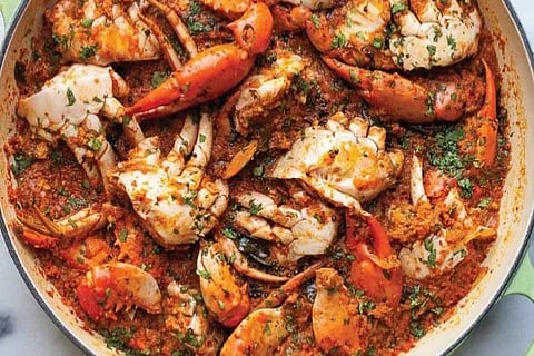 crab dish