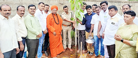 Plantation program in nelamangala