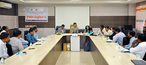 DC MEETING WITH ENTREPRENEURS KOPPAL SKILL DEVELOPMENT VTU