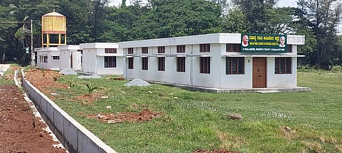 Construction of Gandhigram at H. Malligere