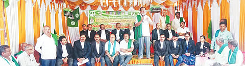 Farmer protest in byadagi