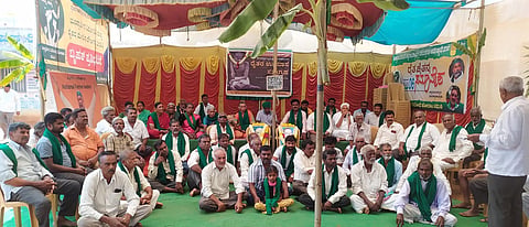 Farmers are on hunger strike