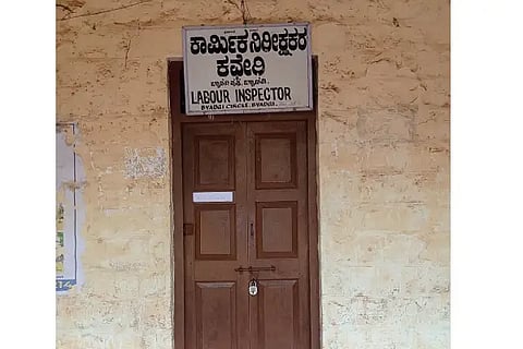 Labour Inspector Office Locked