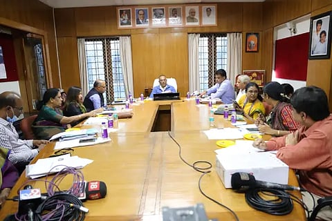Covid meeting