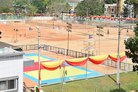 Volleyball tournament at PET mandya
