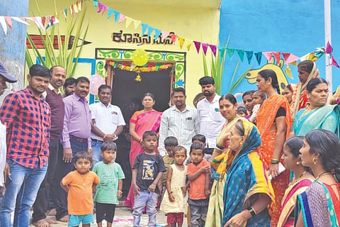 Workers are nurseries for raising children