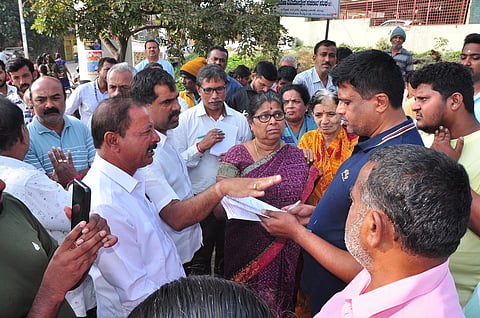 Illegal account from Induvalu Gram Panchayat mandya