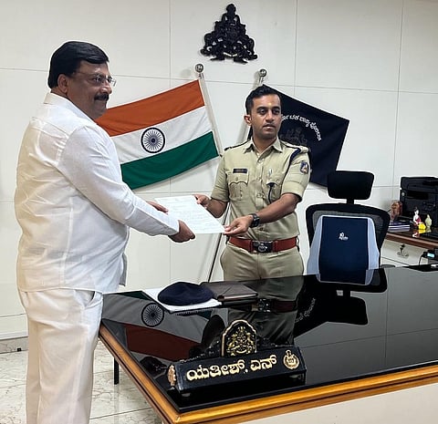 MLA Narendraswamy complaint against CT Ravi mandya