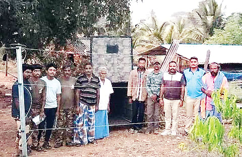 ಚಿರತೆ ಸೆರೆಗೆ ಬೋನು ಇರಿಸಿದ ಇಲಾಖೆ