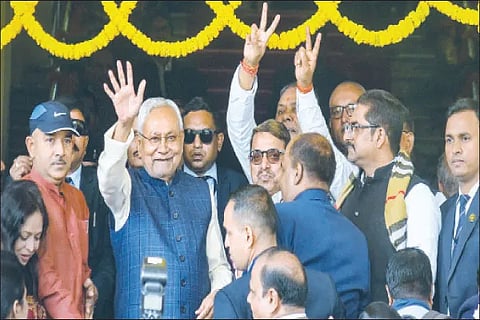 Nitish trust Vote