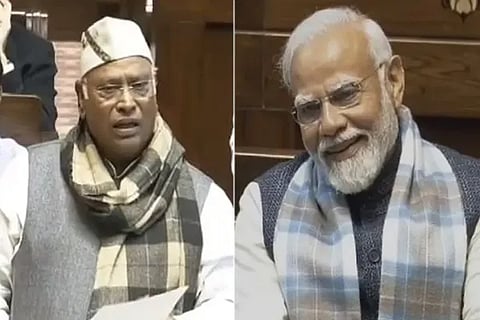 PM Modi Kharge