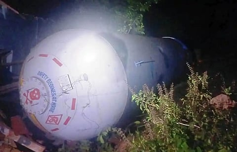 Gas tanker accident