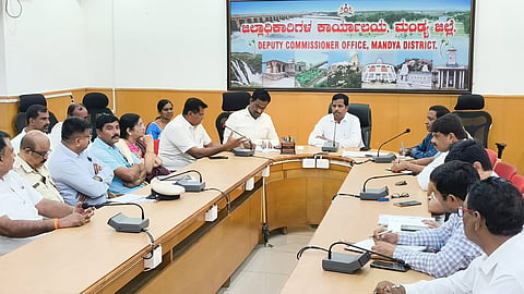 Kempegowda Jayanti pre meeting Mandya