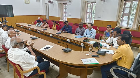 Meeting with parents of Kendriya Vidyalaya children Mandya