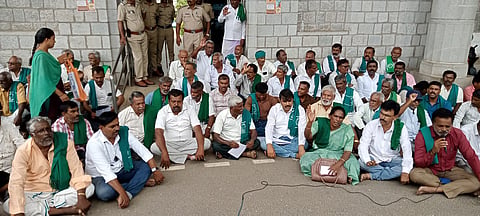 Raytha Protest Mandya