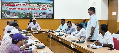 ADC meeting on education of blind children Mandya