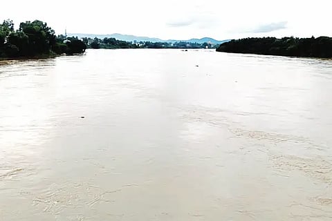 Rain, Tungabhadra, River, Rise,