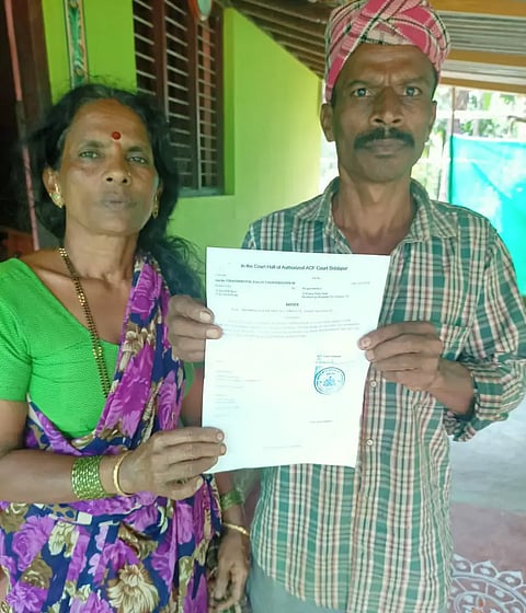 notice for forest dwellers