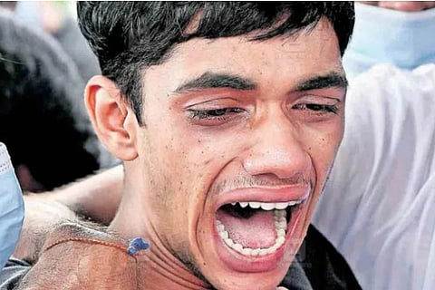 18 year old student deletes memories after landslide wipes out his family