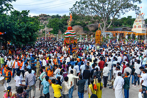 koppal male malleswara temple jaatra