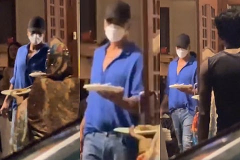 Akshay Kumar touches hearts as he serves langar outside Mumbai home