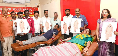 Blood Donation Camp on the occasion of Sattur shri Birth Anniversary