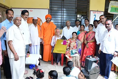 Donations given to educational institutions are attributed to the presence of Lord Shiva
