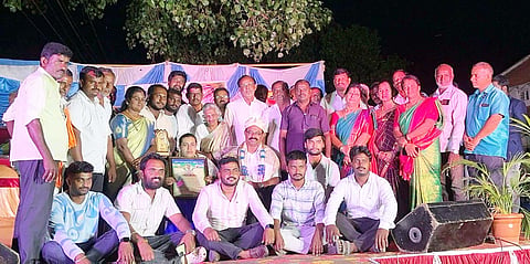 Farewell ceremony in Kattedoddi village Mandya