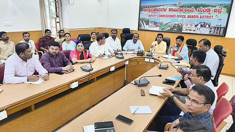 Preliminary meeting of the Kannada Sahitya Sammelna Mandya
