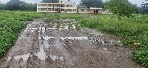 Rattihalli Govt School Road