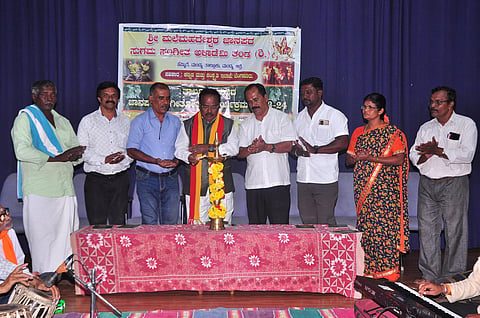 Taluk level folk music festival Mandya