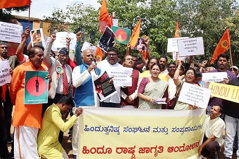 hindu protest
