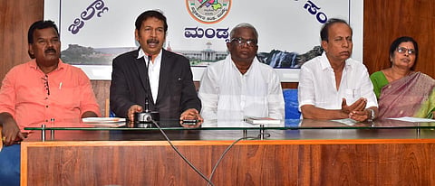 District Scientific Research Council Press Conference Mandya