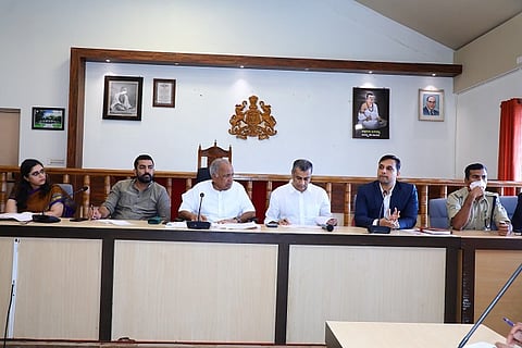 Dussehra celebrations in Madikeri and Gonikoppa Minister NS Bhosaraju