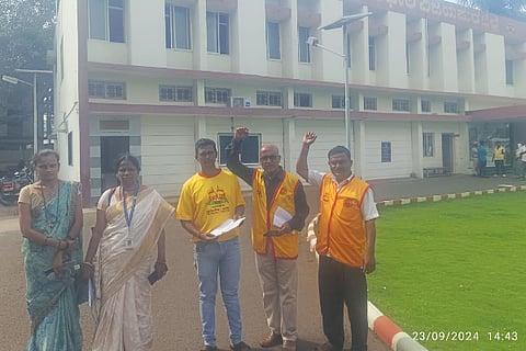 KRS MANAVI TO SP OFFICE