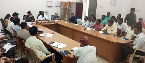 Meeting on Protection of Migrant Children Mandya