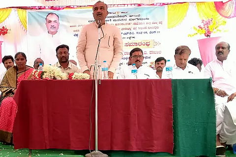 Rajugowda Patila, Kudarisalawadagi, road works, flower hipparagi, people's will, infrastructure,