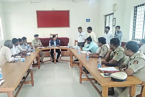 Revenue Sub-Divisional Officer, Abid Gadyala, Farmer Suicide Case, Scrutiny Meeting, Indi, Relief Fund,