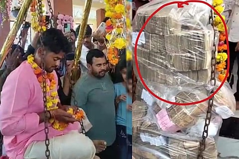 bundles of notes