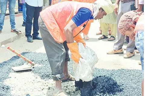 pathole filling