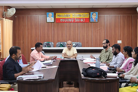 taluk panchayat new eo meeting