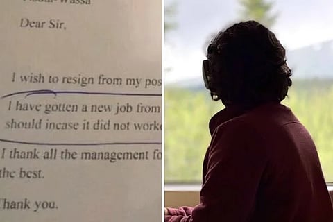resign letter