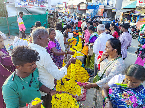 dassera utsava koppal people purchase pooja items price hike
