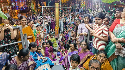Ayudha Puja festival celebration Mandya