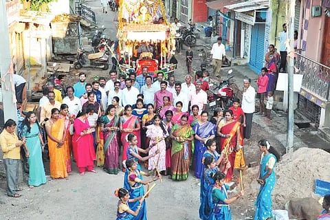 Chamundeshwari is a glorious procession